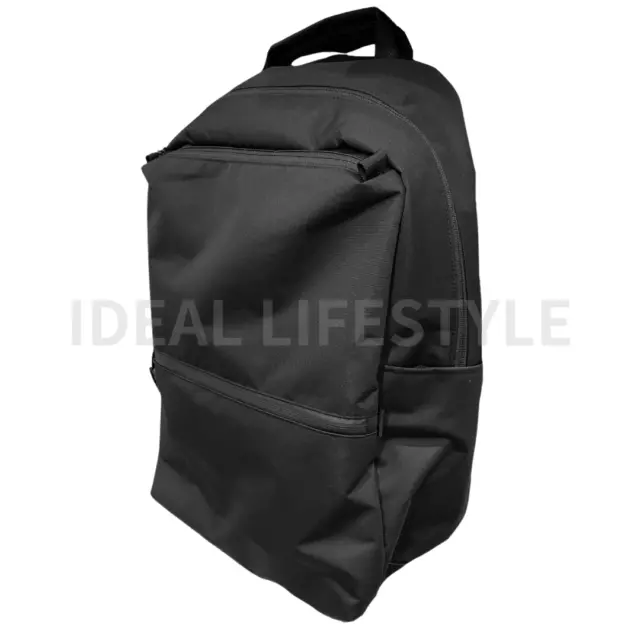 UNIQLO Functional Backpack 24L Black 17.7"x11.5"x6.2" Unisex 463750 NWT 3