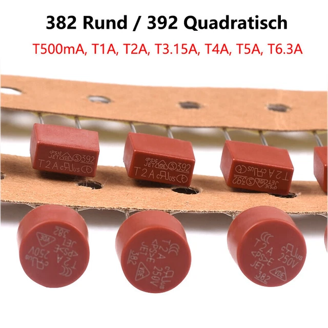 ESKA 883.420G 883.420G Kleinstsicherung radial bedrahtet 2 A 400 V