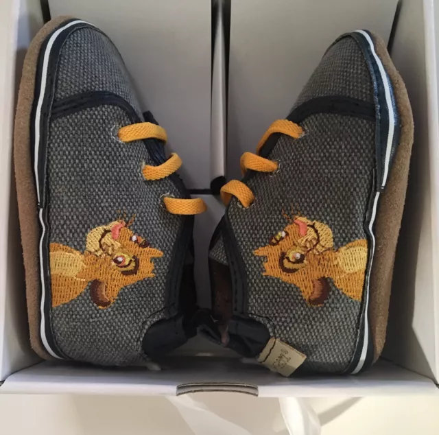 SIMBA LION KING BABY SHOES by Robeez 0-6 Month NWT -New Rare -Adorable!! 2