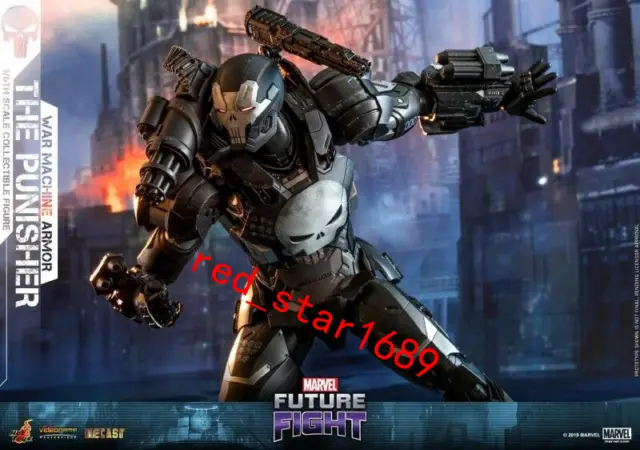 Hot Toys VGM33D28 1/6 Marvel Battle of  Future Punisher War Machine Armor stock