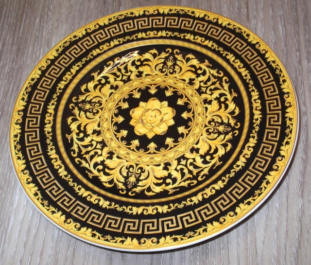 Rosenthal Versace "Floralia Gold" Teller