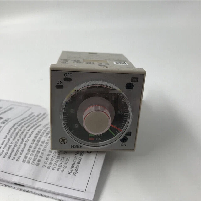 New H3BF-N8 For Omron Time Delay Relay AC 220V In Box