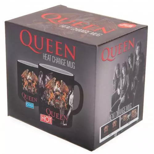 Queen 10OZ Heat Changing Mug Official Merchandise NEW UK