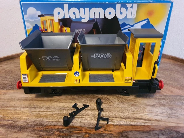 Playmobil -- Pièce de rechange -- wagon benne basculante - 4116