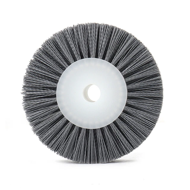 8 inch Abrasive Nylon Wire Wheel Brush Polishing Grinding Tool For Metal Wood