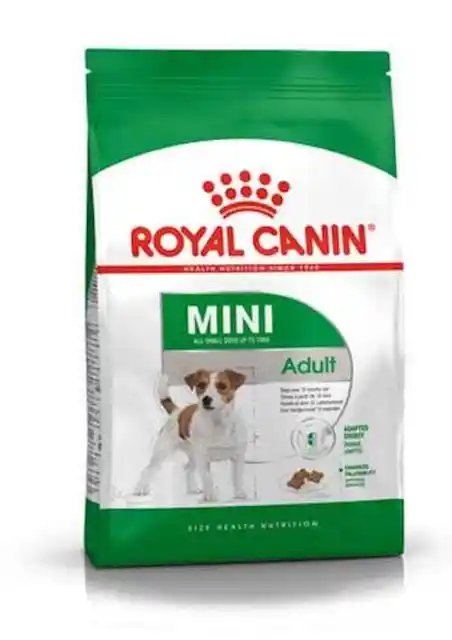 2 Sacchi Mini Adult Royal Canin Cane Adulto Taglia Piccola - Tot 16 Kg