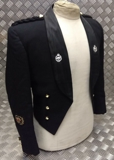 ORIGINAL VINTAGE BRITISH Army Rtr Royal Tank Regiment Kc Messe Kleid W ...