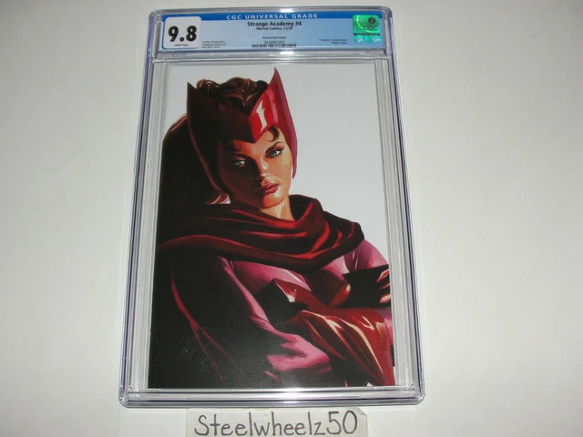 Strange Academy #4 Alex Ross Timeless Virgin Variant Comic CGC 9.8 Marvel 2020