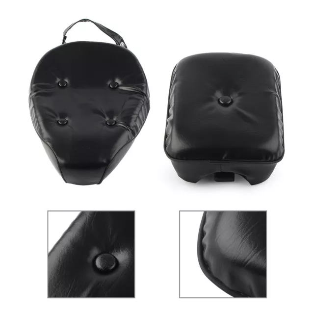 Front&Rear Driver Passenger Seat Pad For Honda Rebel 250 CMX250 86-12