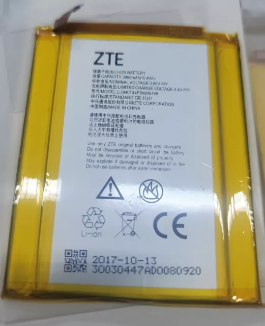 New For ZTE  N9560 LI3940T44P8H846748 3990mAh Li-ion Battery