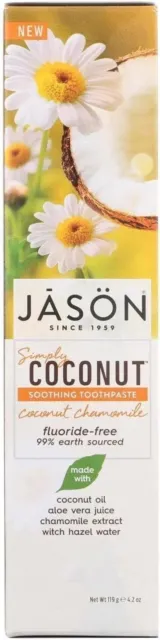 Jason Chamomile Sensitive Toothpaste 119g-2 Pack