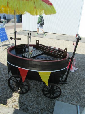 Alle Zapfanlage bollerwagen im Blick