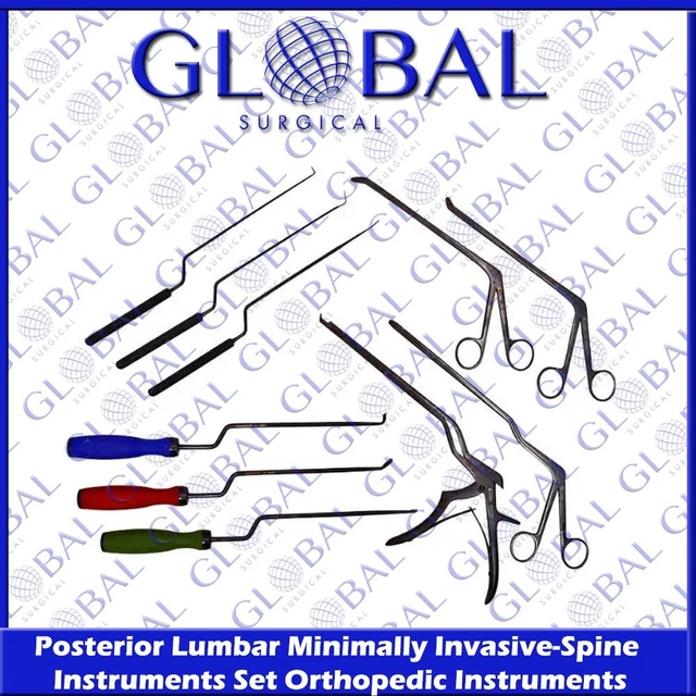 POSTERIOR LUMBAR MINIMALLY Invasive Spine Instrument Set Orthopedic ...