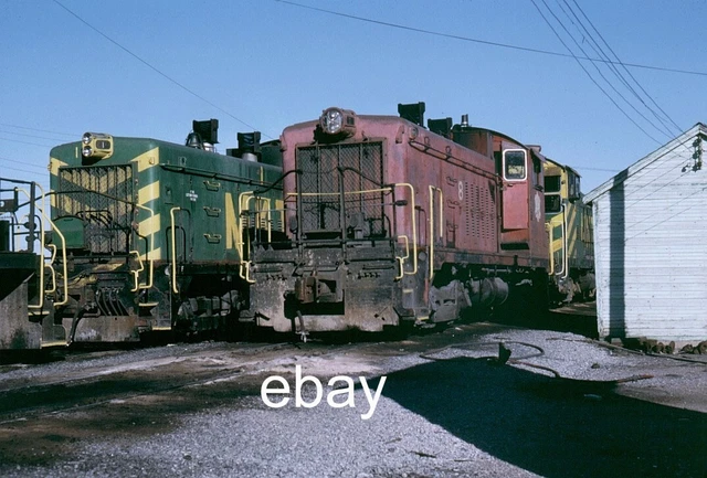 MKT #1 & #8 Original Kodachrome Railroad Slide.