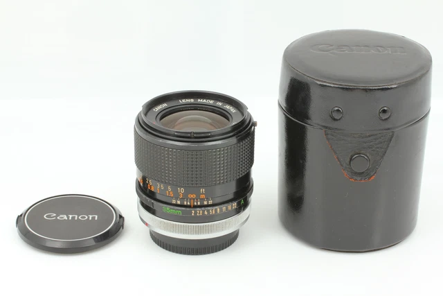 *Near MINT In Case* Canon FD 35mm F/2 S.S.C. Wide Angle FD Mount Lens From JAPAN