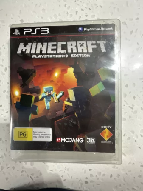 MINECRAFT PS3 PLAYSTATION 3, 2014 Game Complete With Manual Free Post In  AUS $24.95 - PicClick AU