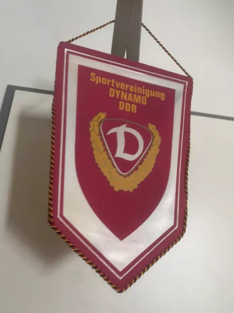 SG Dynamo Dresden Originaler DDR Sportvereinigung Dynamo Wimpel TOP-Zustand