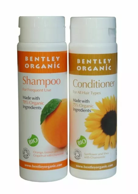 Bentley Organic Fréquent Usage Shampoing Avec Orange, Citron, Pamplemousse Et