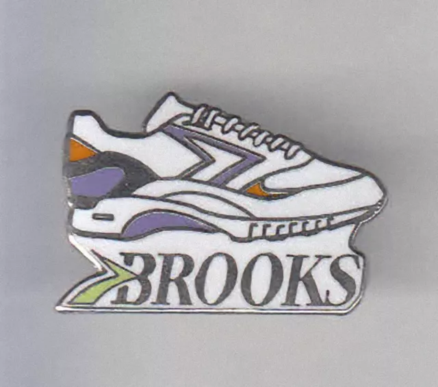 Rare Pins Pin's .. Sport Chaussure Shoes Brooks ~Aj