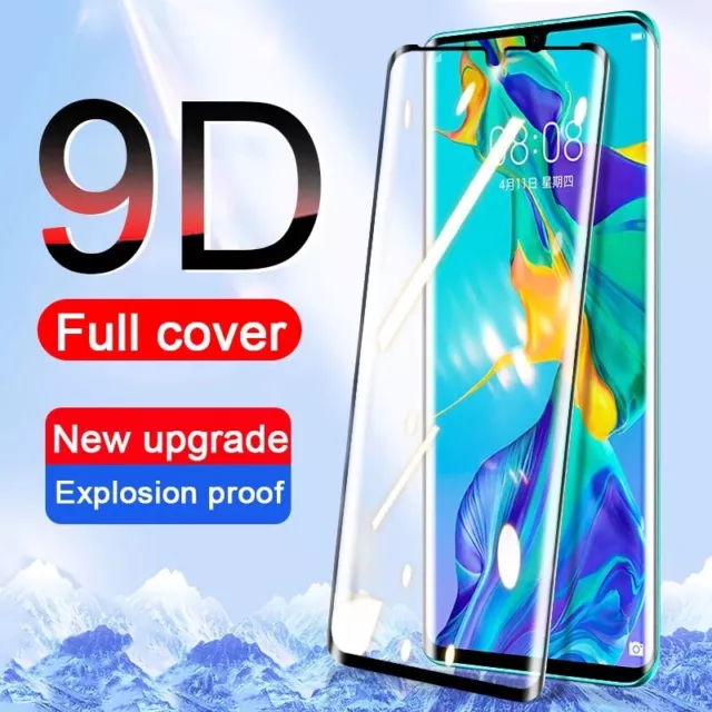 For Huawei P30 Lite P40 Lite Full Cover Tempered Glass Screen Protector Film