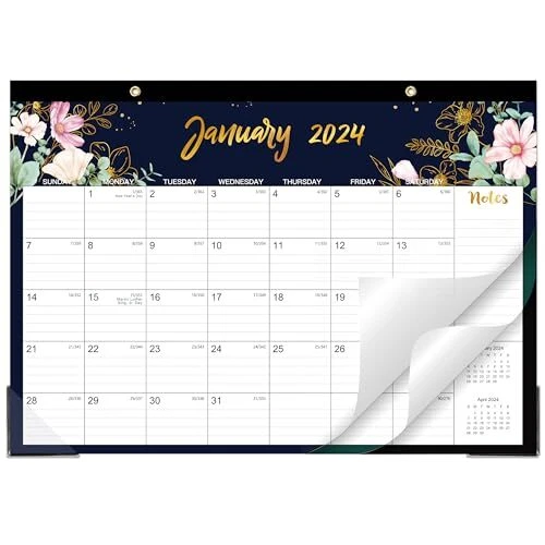 2024 CALENDAR Desk Calendar 2024 JAN 2024 DEC 2024 12 Months Large