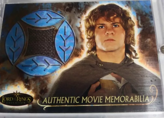 Topps Lord Of The Rings Evolution Merry's Travel Cloak Lotr