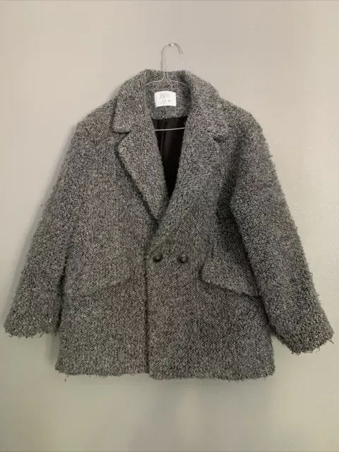 Manteau Hiver Gris Zara T11-12 Ans - 152 cm