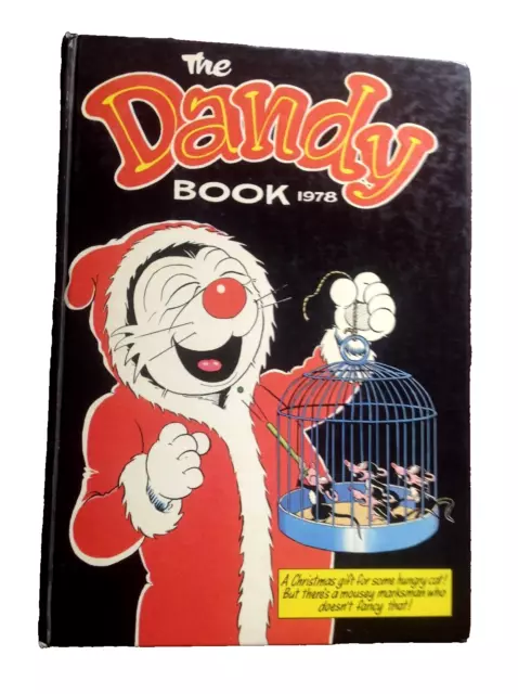 The Dandy Book 1978 Vintage U.K Comic Hardback Annual