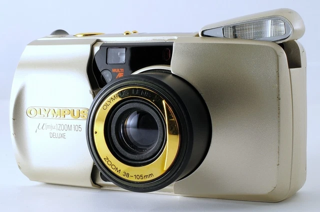 NEAR MINT+ / Tested] Olympus μ mju Zoom 105 DELUXE w/ Remote