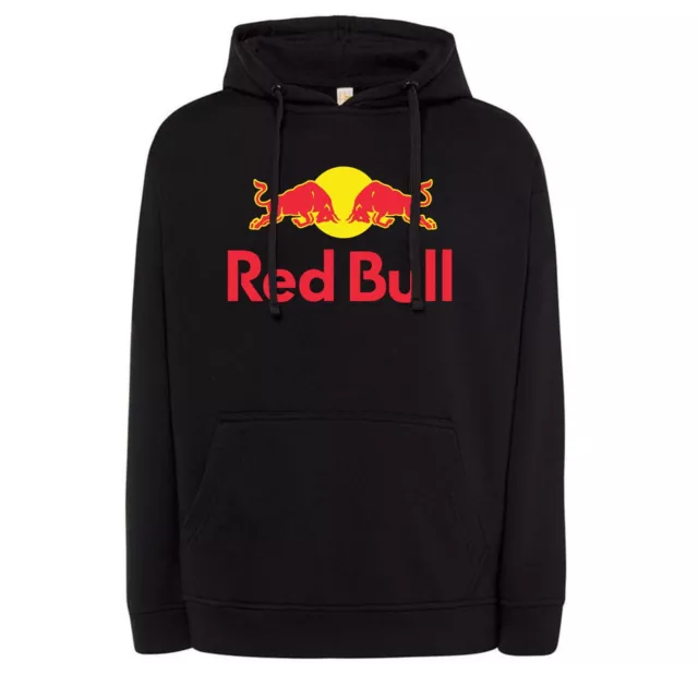 Felpa personalizzata red bull con cappuccio Redbull inverno autunno