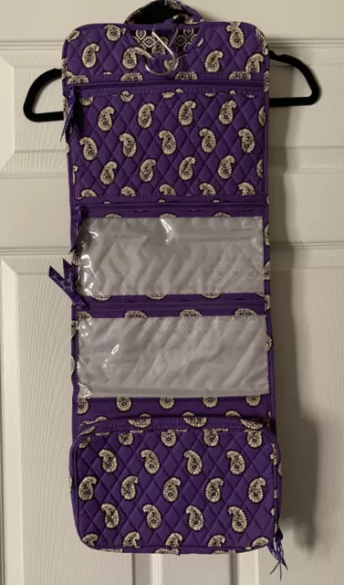 vera bradley hanging travel organizer Purple Paisley