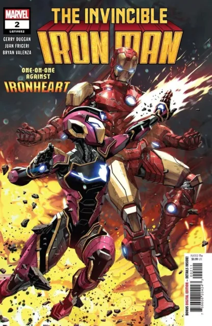 Invincible Iron Man #2 Main Cover A Marvel Comics 2023 NM+