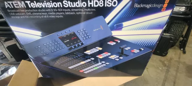 Blackmagic Design ATEM Television Studio HD8 ISO w/2TB Internal Storage