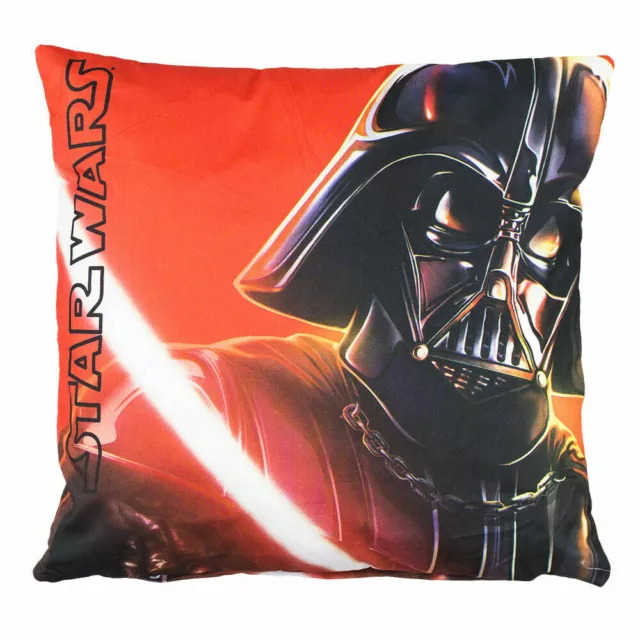 Cuscino Star Wars  40x40cm Decorativo in Microfibra Bambini Divano Letto