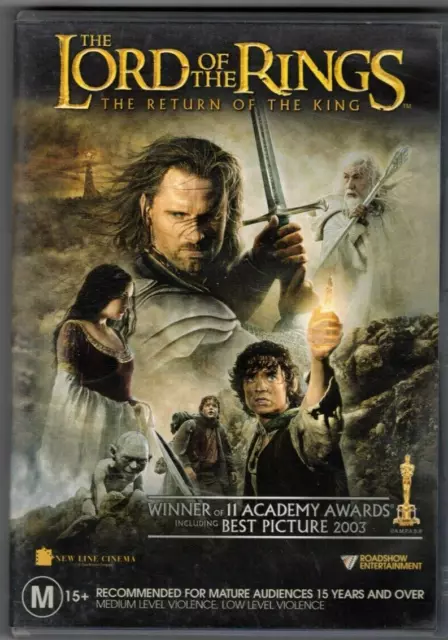 The Lord Of The Rings The Return Of The King   2 Disc Set   Region 4