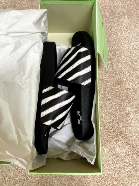 Off white spray paint slides cheap