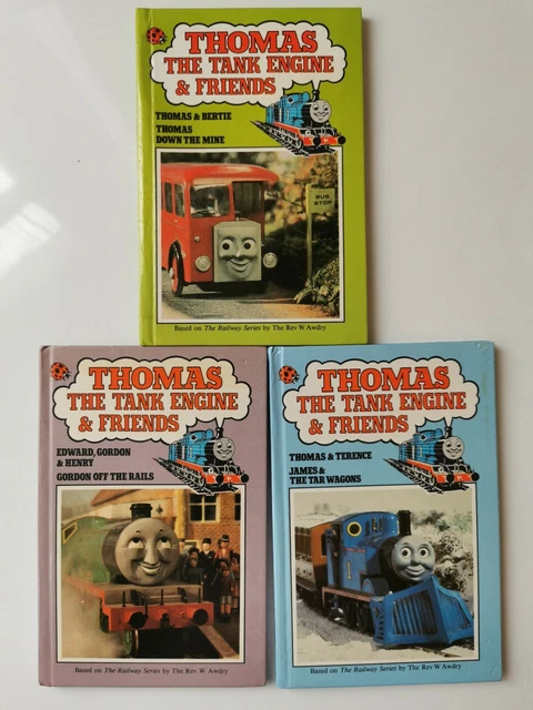 THOMAS THE TANK Engine & Friends x3 Vintage Books Ladybird Series 848 ...