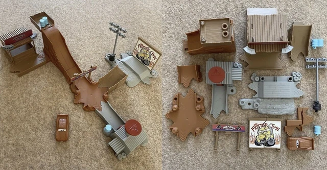 Disney Pixar Cars 3 1:55, Thunder Hollow Challenge Playset, Mattel, Genuine Rare