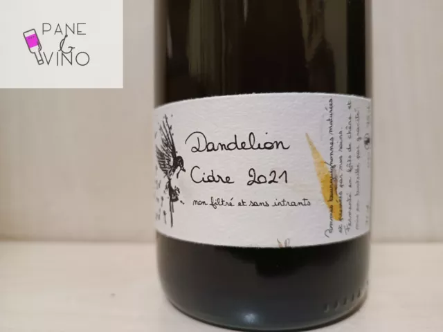 Cidre 2021 - Dandelion - Sidro di mele francese naturale, non filtrato