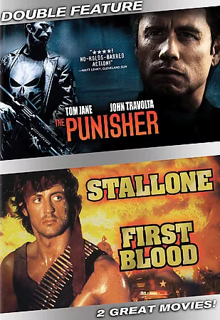 The Punisher/First Blood (DVD, 2007, 2-Disc Set)