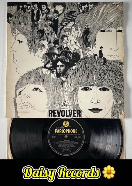 The Beatles REVOLVER LP UK XEX 606-1 ♪ THE BEATLES - Revolver 1st UK *Mono* Press *XEX 606-1* *Withdrawn