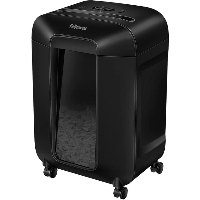 Fellowes LX85 10-Sheet, P4 Cross-Cut Home Office Paper Shredder with SafeSense