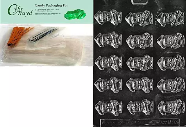 Cybrtrayd B/S Graduation Miscellaneous Chocolate Candy Mold with Packaging
