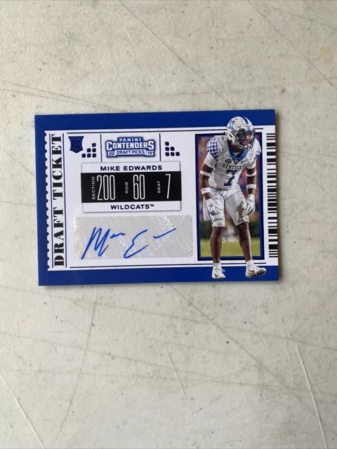 2019 Panini Contenders Draft Picks - College Ticket Draft Ticket Blue Foil #299