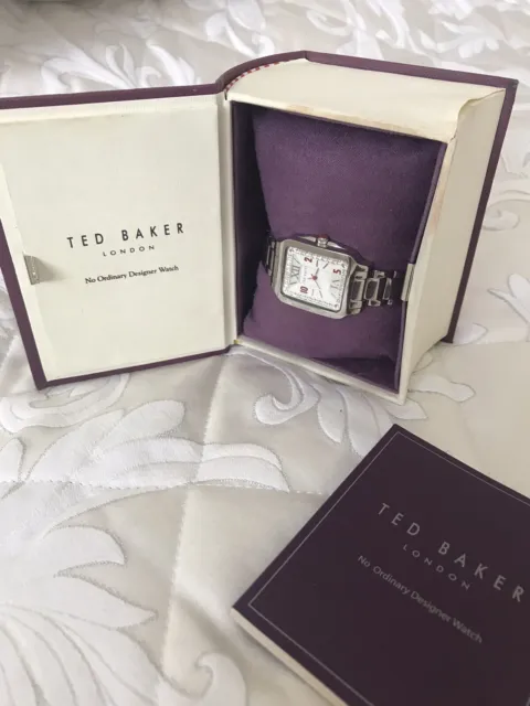 Stunning Genuine Ted Baker Ladies  Bracelet Watch