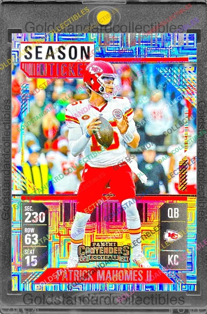 Mahomes Mojo Refractor Patrick Mahomes Rookie Ticket Refractor Card - 2018 Panini Contenders 1/1 Mojo Investment Football Card Mahomes Mojo Refractor Patrick Mahomes Rookie Ticket Refractor Card - 2018 Panini Contenders 1/1 Mojo Investment Football Card