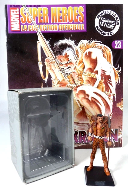 Figurine Marvel Eaglemoss Kraven N°23 En Plomb Neuf