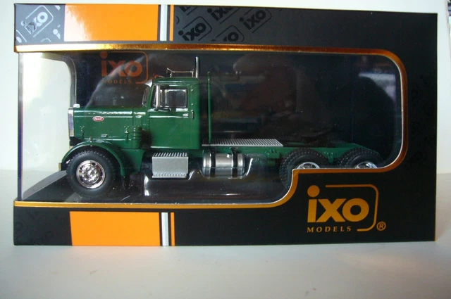 Modellino Peterbilt 281 1:43 Con Rimorchio Trunk Transport Altaya Ixo, Nuovo