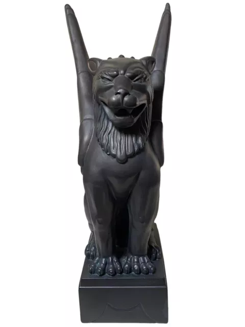 RARE 1995 Vintage Austin Sculptures 18” Griffin Winged Lion Gargoyle Statue