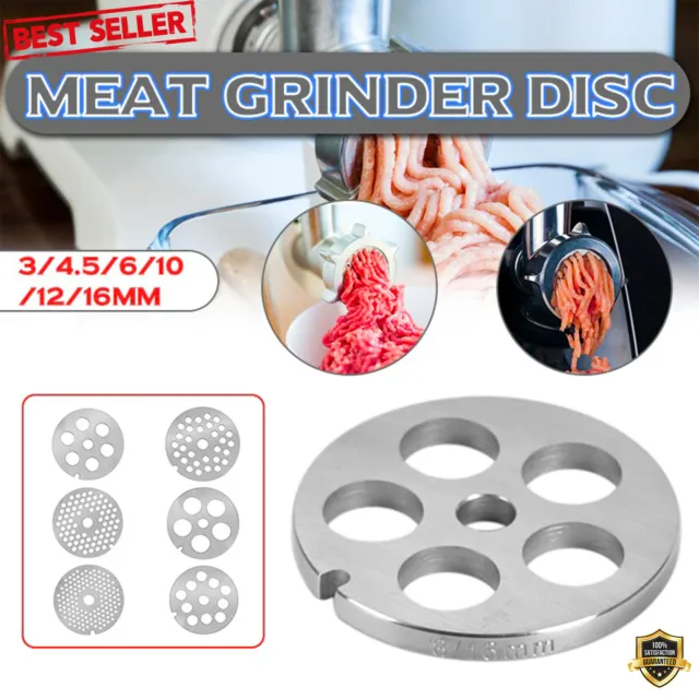 Meat Grinder Plate Disc Type 8 Meat Grinder Orifice Plate Stainless Steel Disk